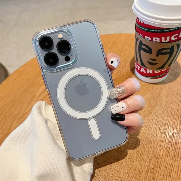 Capa iPhone 14 Pro com MagSafe - Cristal Transparente