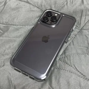 Capa iPhone 15 Pro Silicone Space Anti-Amarelado