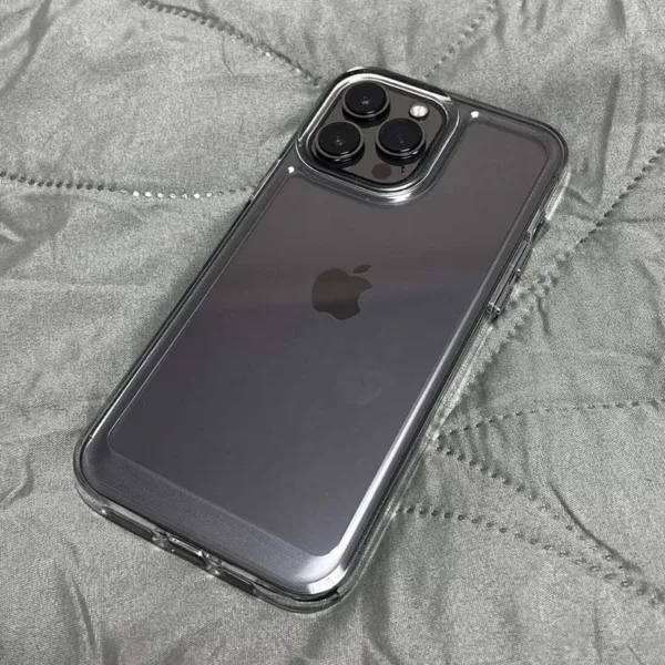 Capa iPhone 14 Pro Max Silicone Space Anti-Amarelado