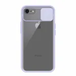 Capa iPhone 7 | 8 | SE 2020 Proteção de Câmera - Lilás