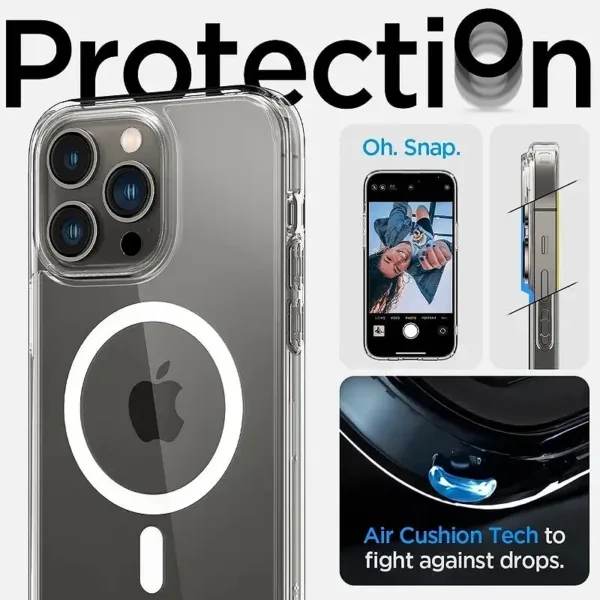 Capa iPhone 16E com MagSafe - Cristal Transparente