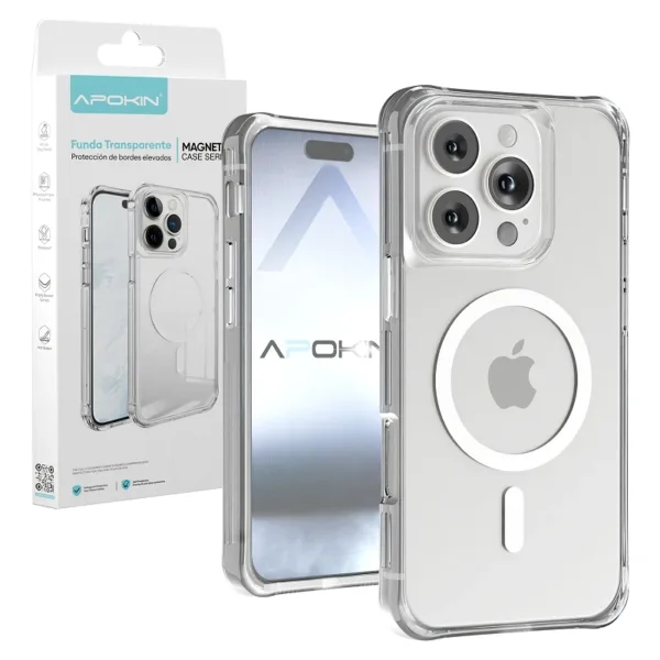 Capa iPhone 16E com MagSafe - Cristal Transparente