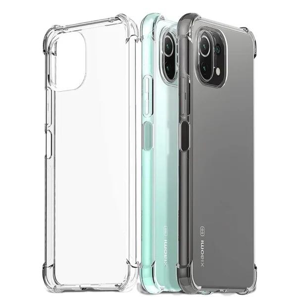 Capa Xiaomi Mi 11 Lite Anti Choque - Transparente