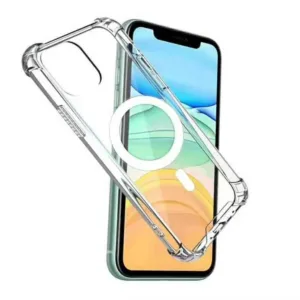 Capa MagSafe Anti-Choque para iPhone 12 Mini - Transparent - Image 1