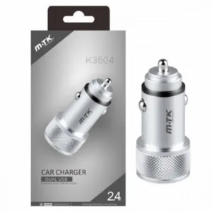 Carregador de Isqueiro Dual-Port 2.4A - MTK K3504