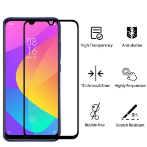 Película de Vidro Temperado Xiaomi Mi A3 - 5D Full Glue