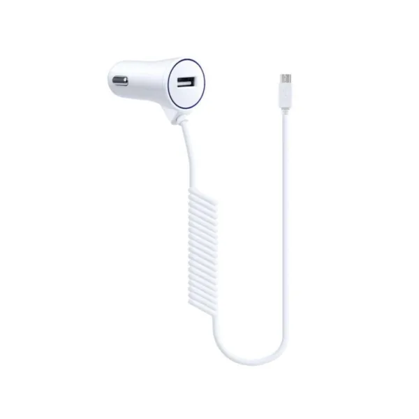 Carregador de Isqueiro com Cabo Micro usb 2.4A - OnePlus CS503