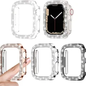 Capa protetora brilhante para Apple Watch Series 7, iWatch 6