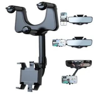 Suporte auto para telemovel retrovisor - rotacao 360