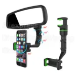 Suporte auto para telemovel retrovisor - rotacao 360