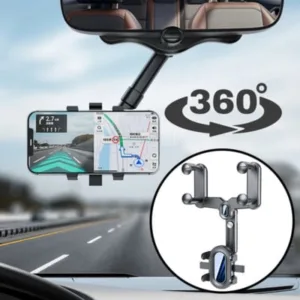 Suporte auto para telemovel retrovisor - rotacao 360