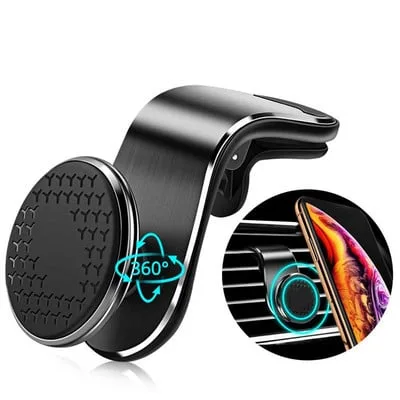 Suporte magnetico auto para telemovel universal - rotacao 360 Suporte magnetico auto para telemovel universal - rotacao 360