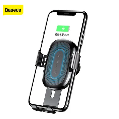 Suporte auto com carregamento sem fios universal - Baseus Suporte auto com carregamento sem fios universal - Baseus
