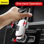 Suporte auto para telemovel entrada CD - Baseus
