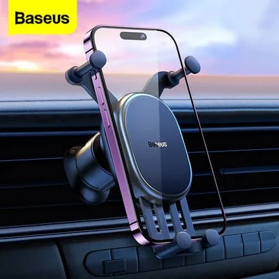 Suporte auto para telemovel grelha de ventilacao - Baseus Suporte auto para telemovel grelha de ventilacao - Baseus