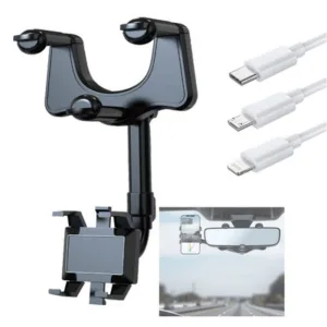 Suporte auto para telemovel retrovisor - rotacao 360
