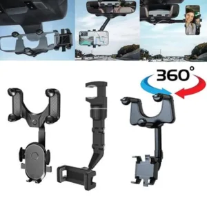 Suporte auto para telemovel retrovisor - rotacao 360