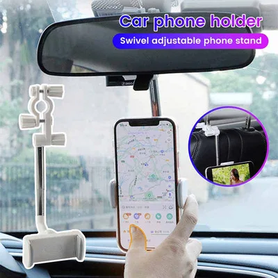 Suporte auto para telemovel retrovisor - rotacao 360