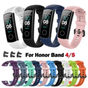 Bracelete de silicone para Honor Band 4 5 Smart Accessories