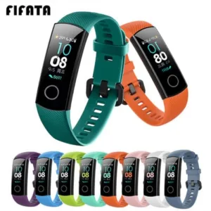 Bracelete de silicone para Honor Band 4 5 Narukvice