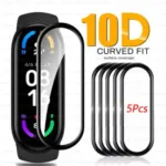 Pelicula de vidro em vidro temperado para mi band 6 5 7 8 4 Screen Protector, mi band film