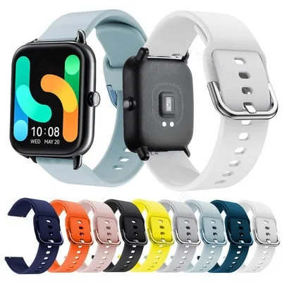 Bracelete de silicone para Haylou RS4 Plus Smart Wristband Bracelete de silicone para Haylou RS4 Plus Smart Wristband