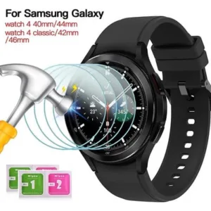 Pelicula de vidro transparente para Samsung Galaxy Watch 4 40 mm 44 mm Watch 4 Classic 42 mm 46 mm HD prozirna, Galaxy W