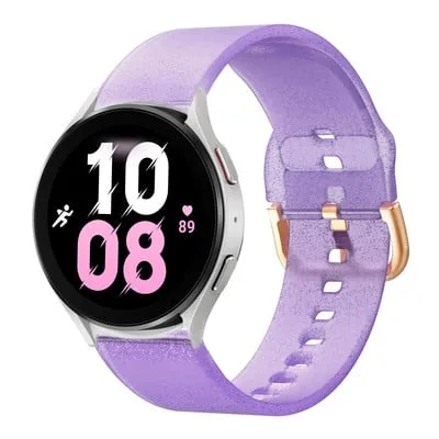 Bracelete de silicone para Samsung Galaxy Watch 4/5 40 mm 44 mm/5 Pro/Galaxy Watch 3 41 mm/Active 2 44 mm 40 mm, Galaxy Bracelete de silicone para Samsung Galaxy Watch 4/5 40 mm 44 mm/5 Pro/Galaxy Watch 3 41 mm/Active 2 44 mm 40 mm, Galaxy