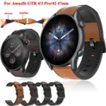 Bracelete de silicone para Amazfit GTR 4/3 Pro 42 47 mm Huawei GT2/GT3 46 mm/GTR2e