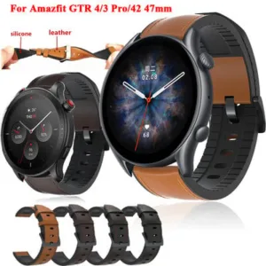 Bracelete de silicone para Amazfit GTR 4/3 Pro 42 47 mm Huawei GT2/GT3 46 mm/GTR2e