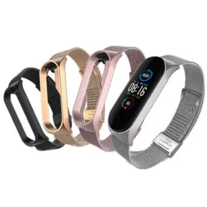 Bracelete em aco inoxidavel magnetica para Mi Band 5 4 Magnetski, Mi Band 4 3