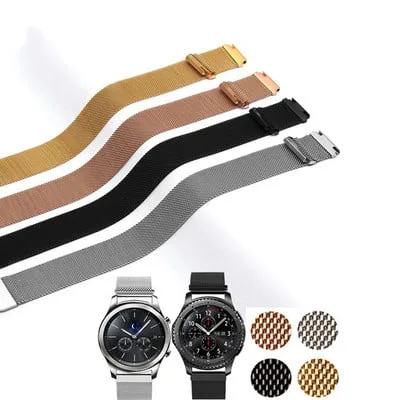 Bracelete milanesa em aco inoxidavel para smartwatch Bracelete milanesa em aco inoxidavel para smartwatch