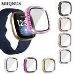 Capa protetora brilhante para Fitbit VERSA 3/Sense Band