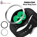 Capa protetora em aco inoxidavel para Samsung galaxy watch 4 Classic 42mm 46mm /Watch 3 41mm 45mm Bezel Ring Stilski okv