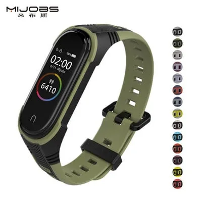 Bracelete de silicone para Mi Band 3 4 5 Sport Strap Watch Silikonska ru, mi Band 3 4 Bracelete de silicone para Mi Band 3 4 5 Sport Strap Watch Silikonska ru, mi Band 3 4