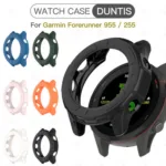 Capa protetora de silicone TPU para Garmin Forerunner 955 255