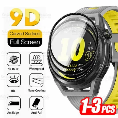 Pelicula de vidro em vidro temperado para Huawei Watch GT Runner Glass Screen Protector Huawey WatchGT GT GTRunner Smart Pelicula de vidro em vidro temperado para Huawei Watch GT Runner Glass Screen Protector Huawey WatchGT GT GTRunner Smart
