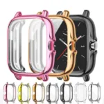Capa protetora TPU para Amazfit GTS 4 Mini/GTS 3/GTS 2, Amazfit Bip U Pro, Huami Amazfit Bip U Pro
