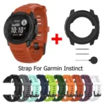 Bracelete de silicone para Garmin Instinct