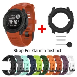 Bracelete de silicone para Garmin Instinct