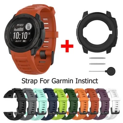 Bracelete de silicone para Garmin Instinct