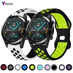 Bracelete de silicone para Huawei Watch GT 2 Pro/2e/2 46mm silikonska prozra, Huawei Watch 3/3 Pro
