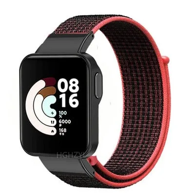 Capa protetora de nylon para Redmi Watch 2 3, Xiaomi Mi Watch Lite Redmi Watch 2 3, Xiaomi Mi Watch Lite Bumper Correa B Capa protetora de nylon para Redmi Watch 2 3, Xiaomi Mi Watch Lite Redmi Watch 2 3, Xiaomi Mi Watch Lite Bumper Correa B