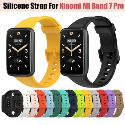 Bracelete de silicone para Mi Band 7 Pro Bracelete de silicone para Mi Band 7 Pro