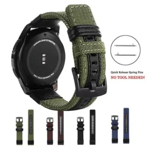 Bracelete de nylon para Galaxy Watch active, Amazfit GTR 42/47 /Galaxy Watch active, Huami Amazfit GTR 42/47 /Galaxy Wat