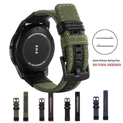 Bracelete de nylon para Galaxy Watch active, Amazfit GTR 42/47 /Galaxy Watch active, Huami Amazfit GTR 42/47 /Galaxy Wat Bracelete de nylon para Galaxy Watch active, Amazfit GTR 42/47 /Galaxy Watch active, Huami Amazfit GTR 42/47 /Galaxy Wat