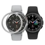 Capa protetora em aco inoxidavel para Samsung Galaxy Watch 4 5 6 44 mm 40 mm Classic 43 mm 47 mm okvir protiv ogrebotina