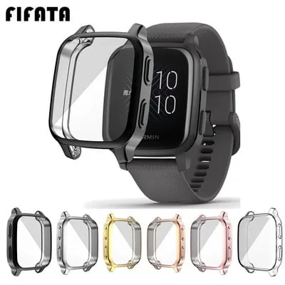 Capa protetora TPU para Garmin Venu SQ, Garmin Venu Sq torbicu Capa protetora TPU para Garmin Venu SQ, Garmin Venu Sq torbicu