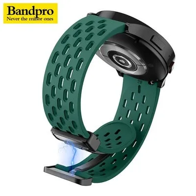 Bracelete de silicone magnetica para Samsung Galaxy Watch 6 4 klasi, Galaxy Watch 6 4 klasi, Samsung Watch 5pro Active2 Bracelete de silicone magnetica para Samsung Galaxy Watch 6 4 klasi, Galaxy Watch 6 4 klasi, Samsung Watch 5pro Active2