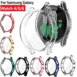 Capa protetora TPU para Samsung Galaxy Watch 4/5/6 40mm 44mm, Galaxy Watch 4/5/6 40mm 44mm